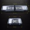 36 LED 12-24V Truck Police Fireman Warning Flash Lights Blue/White 36LED Car Roof Flashing Strobe Emergency Light DC12V