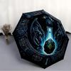 1pc Wolf Emblem Folding Umbrella | Elegant Design, Fashionable Accessory, Durable Construction, Sturdy Ribs yy251107046