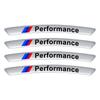 XOFDE1 4Pcs Car Wheel Badge Sticker Emblem Decoration For BMW E36 E46 E90 E60 E39 F30 F10 F20 X5 E70 E53 G30 E91 E92 E93 E87 E83 F25