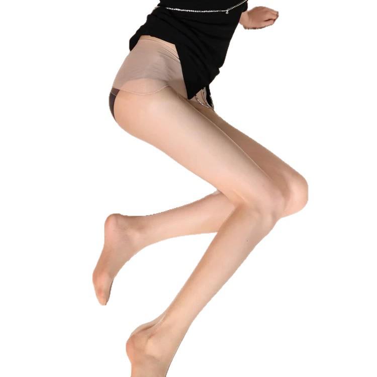Ultra-Thin, Anti-Snag Gray Pantyhose - Seamless, No-Show, Plus Size, High Wide Leg
