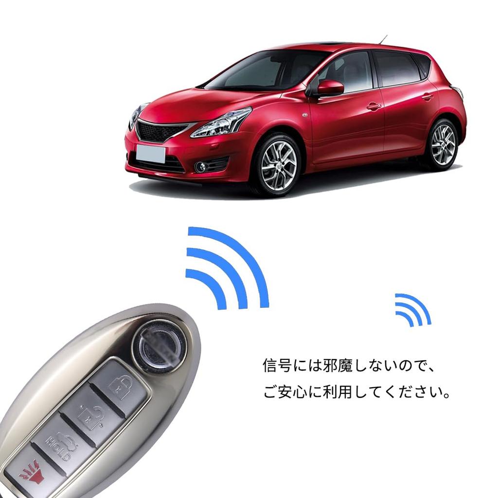 [Kinotaka] Nissan/Mitsubishi Ek Cross EV Car Smart Key Case for New Serena C27 C26