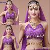 Belly Dance Performance Jewelry Set: Headdress, Veil, Necklace, Earrings, Head Chain, Ring, Bracelet