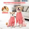 Hund Vierbeiniger Pyjama Haustier Hund Jumpsuit Anti-Haarausfall Baumwollkleidung Pyjama für Kleine Mittelgroße Große Hunde Haustierpflege Kleidung