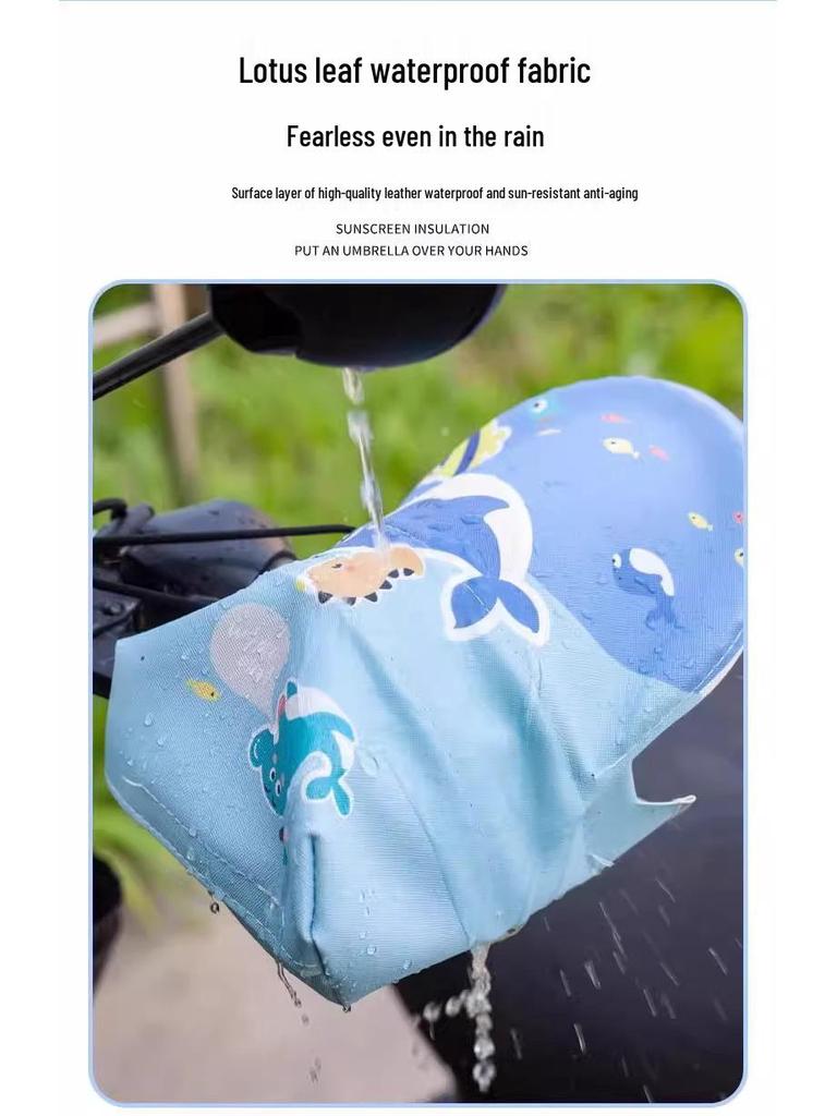 Wasserdichte Winddichte UV-Beständige Lenkerabdeckung für Elektrofahrzeug/Motorrad