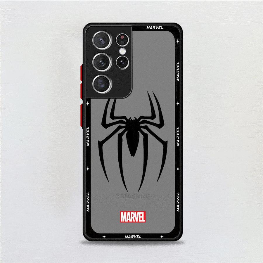 Marvel Spiderman Ironman Phone Case for Samsung Galaxy S10 Plus S10 Lite S22 Plus S24 S25 Ultra S21 S20 FE S9 S23 Ultra Cover