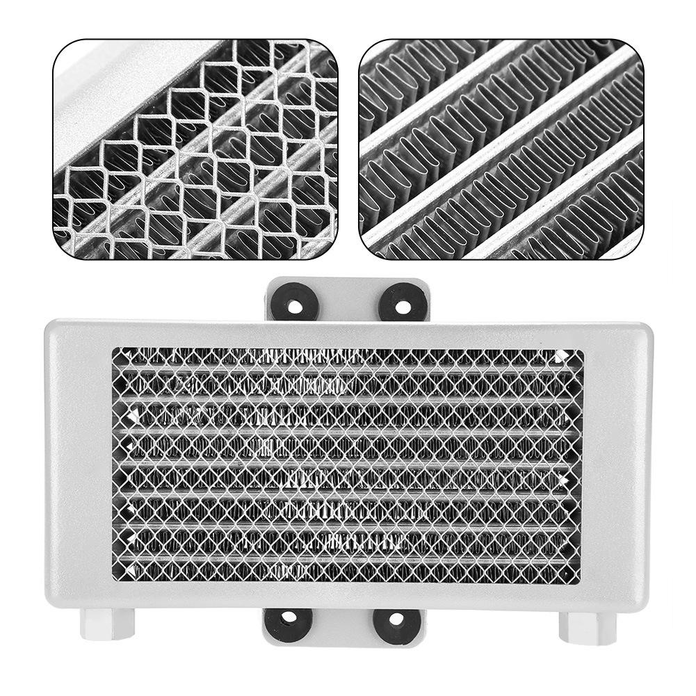 Upgrade 125ml Motorcycle Engine Oil Cooler Cooling   for 125 -250  Aluminum Black