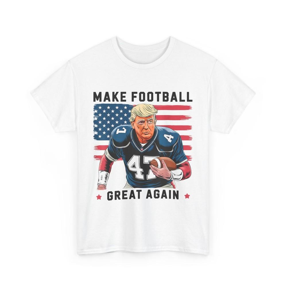 

Make American Football Great Again Shirt, Trump Football Lovers Shirt 3XL