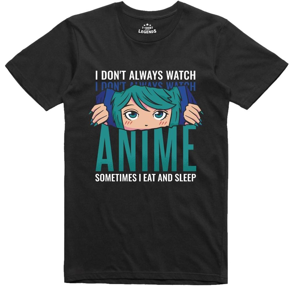 

Hommes Anime Drôle Surveillant Anime Manga Japonais Geek Coupe Standard T-Shirt XL