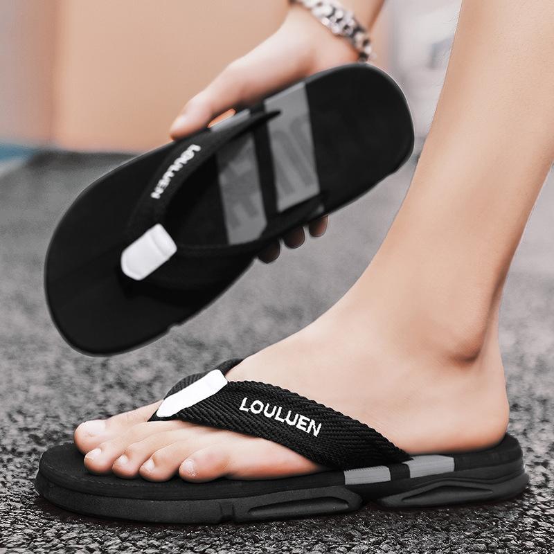 2025 nowe japonki męskie letnie kapcie duży rozmiar modne buty outdoorowe buty plażowe męskie klapki japonki