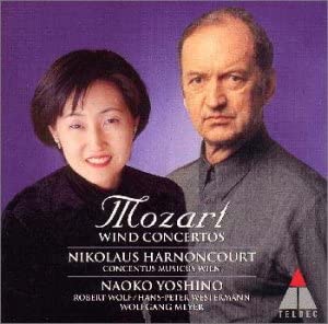 

CD HARNONCOURT (NIKOLAUS) - Mozart: Concerto for Flute and Harp WPCS10569 Japan ObiClassical Used