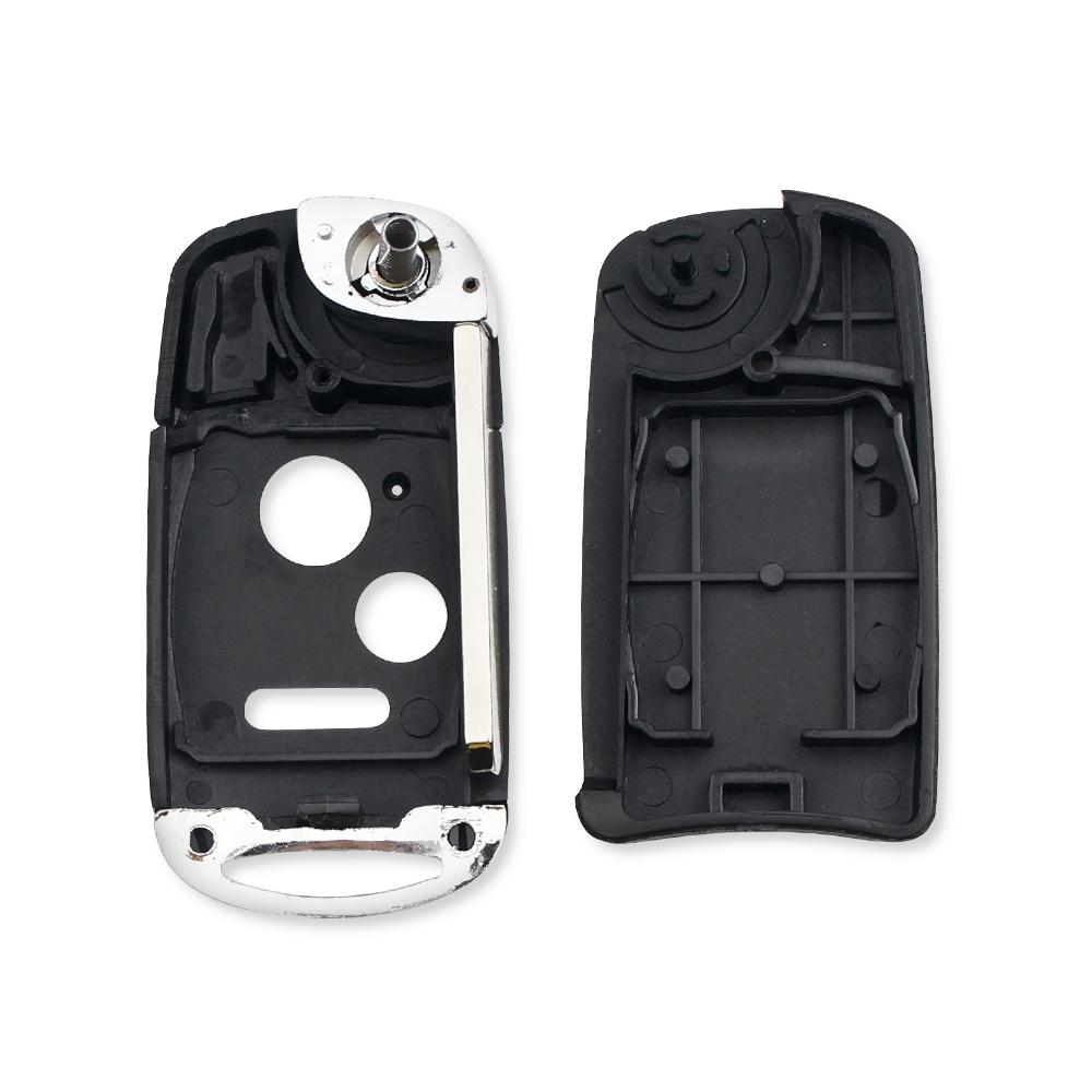 2/3/4 Buttons Modified Remote Key Shell Fob Case For Honda Fit Crv Civic 2009 Insight Ridgeline Hrv Jazz Accord Jazz 2008