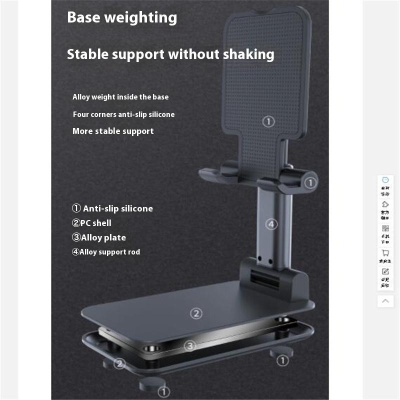 Folding Lazy Live Gifts, Expandable Mobile Phone Desktop, Mobile Phone Shelf