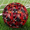 Makima Chainsaw Man Print Size 5 Soccer Ball, Standard Match Football for Sports Game and Team Practice, Ideal Gift for Soccer Fans
