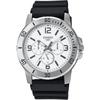 Casio Standard Kvarts Herreur MTP-VD300-7B 24-timers Visning Militær Stil Hvid