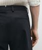 Masimodutti Slim Fit Textured Pants