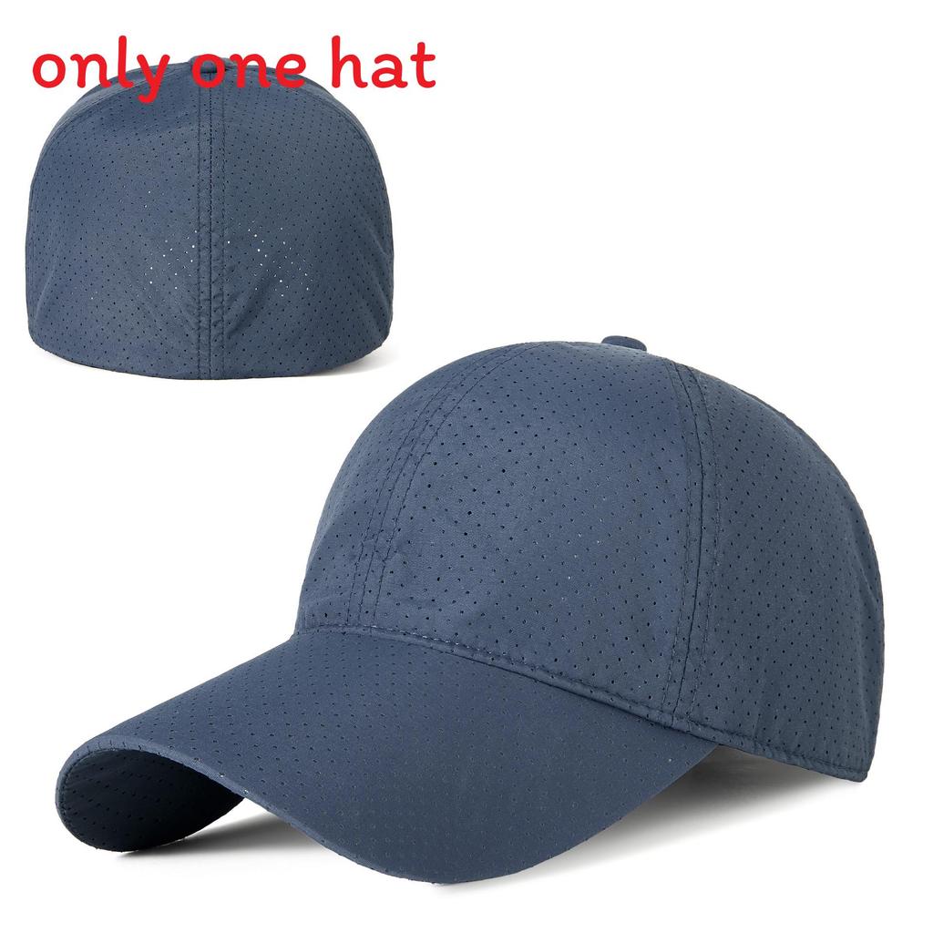 Summer Breathable Sun Protection Baseball Cap With Adjustable Fit For Men And Women