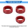 Audio Radio Media Tune Switch Knob Cover Ring TWO  for Toyota Tacoma 20-23
