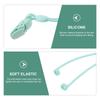 Hearing Aid Anti-Loss Lanyard Strap with Soft Silicone Clip Holder Adjustable Elastic Cord for Bte Devices Seniors Kids