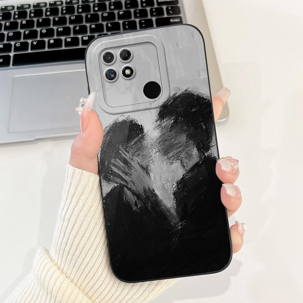 For Realme Narzo 50A Case Silicone Soft TPU Shockproof Cartoon Pattern Phone Casing For Realme Narzo50A  RMX3430 Case Back Cover