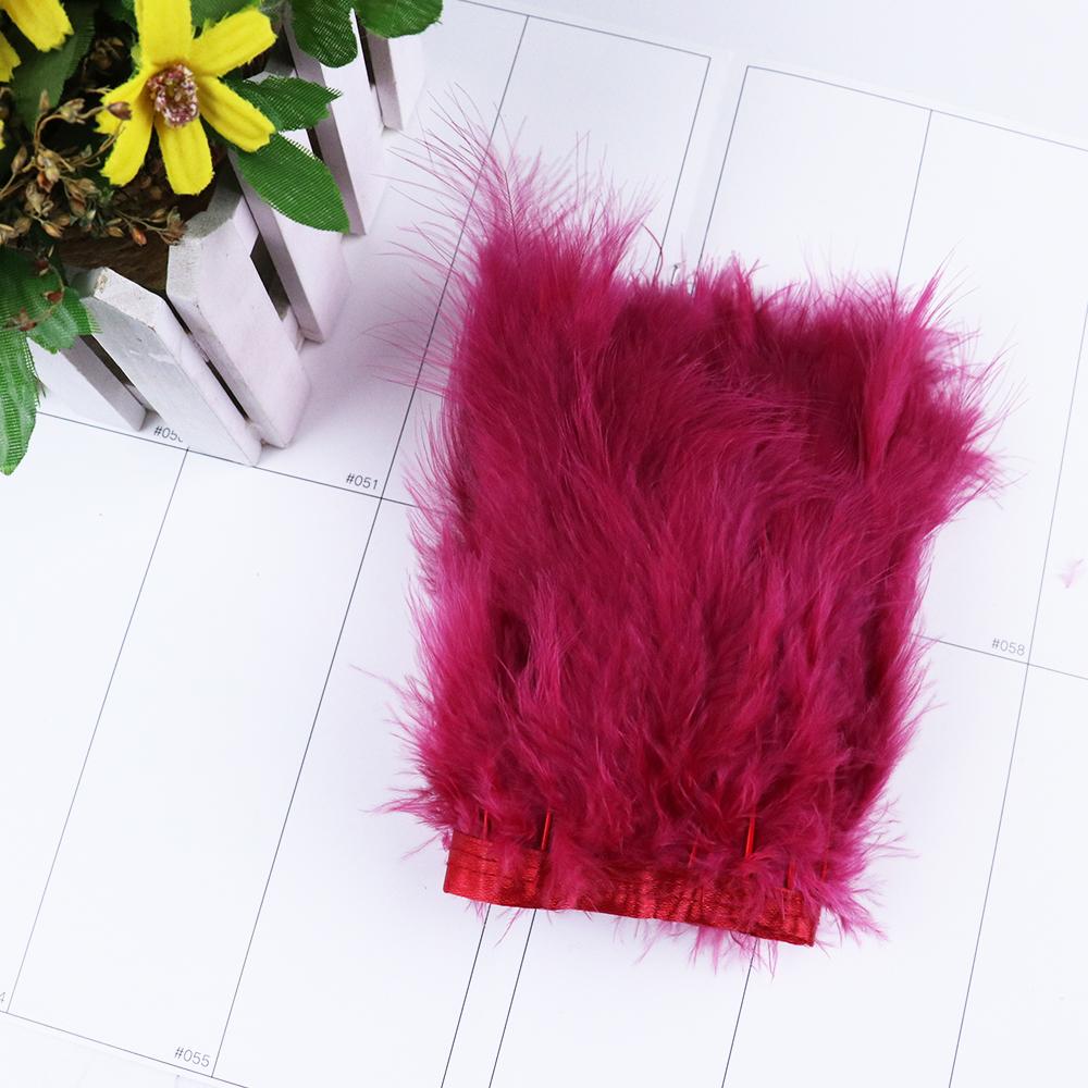 Colorful Turkey Marabou Feather Trim 4-6Inch 2M/5M/10M Plumes Fringe For Sewing Needlework Diy Crafts Dress Decoration