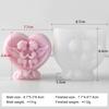 3D Love Little Angel Silicone Candle Mold DIY Valentine's Day Aroma Gypsum Resin Decoration Molds Soap Candle Making Supplies