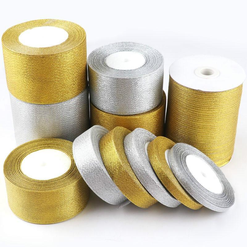 22m/Roll Shiny Ribbon Gift Ribbon Crafts Wedding Decoration DIY Gift Box Bow Decoration Ribbon