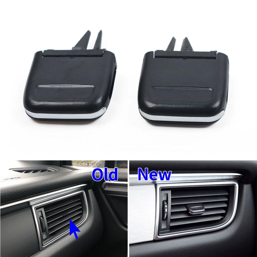 LHD RHD Față Spate Stânga Dreapta Aer condiționat AC Grilă de aerisire Priză Clip Glisor Kit de reparații pentru Porsche Macan 2014 2015 2016