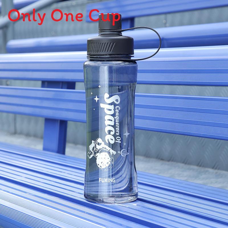 

Modern Minimalist Plastic Water Cup With High Temperature Resistance For Men And Women 1000ml чорний