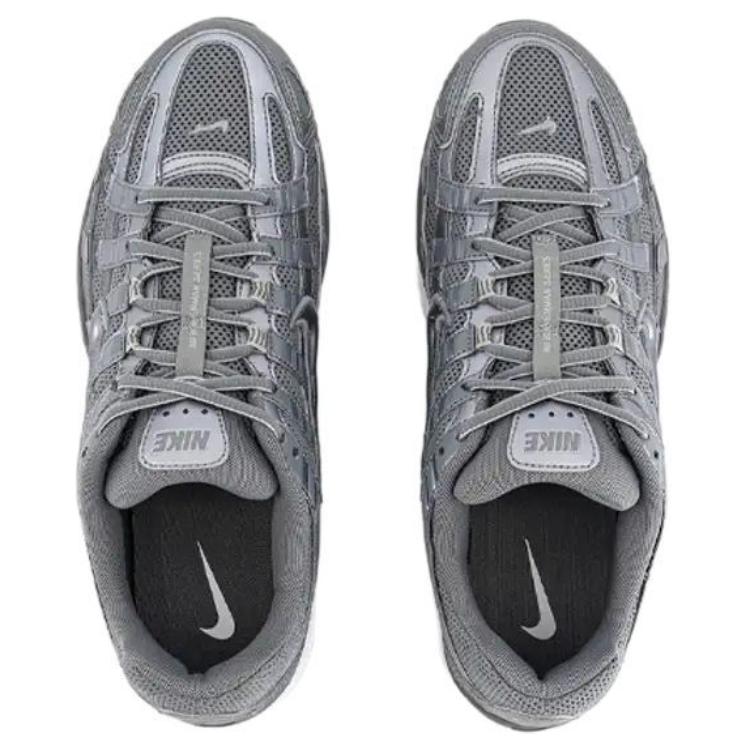 Nike P-6000 Metallic Cool Grey Men Sneakers White Wolf-Grey CD6404-023