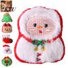 Cat Toys for Indoor Cats Christmas Toy, Soft Plush Santa Claus Snowman Elk Tree Stuffed Catnip Alternatives Chew Bite Interactive Pet Enrichment