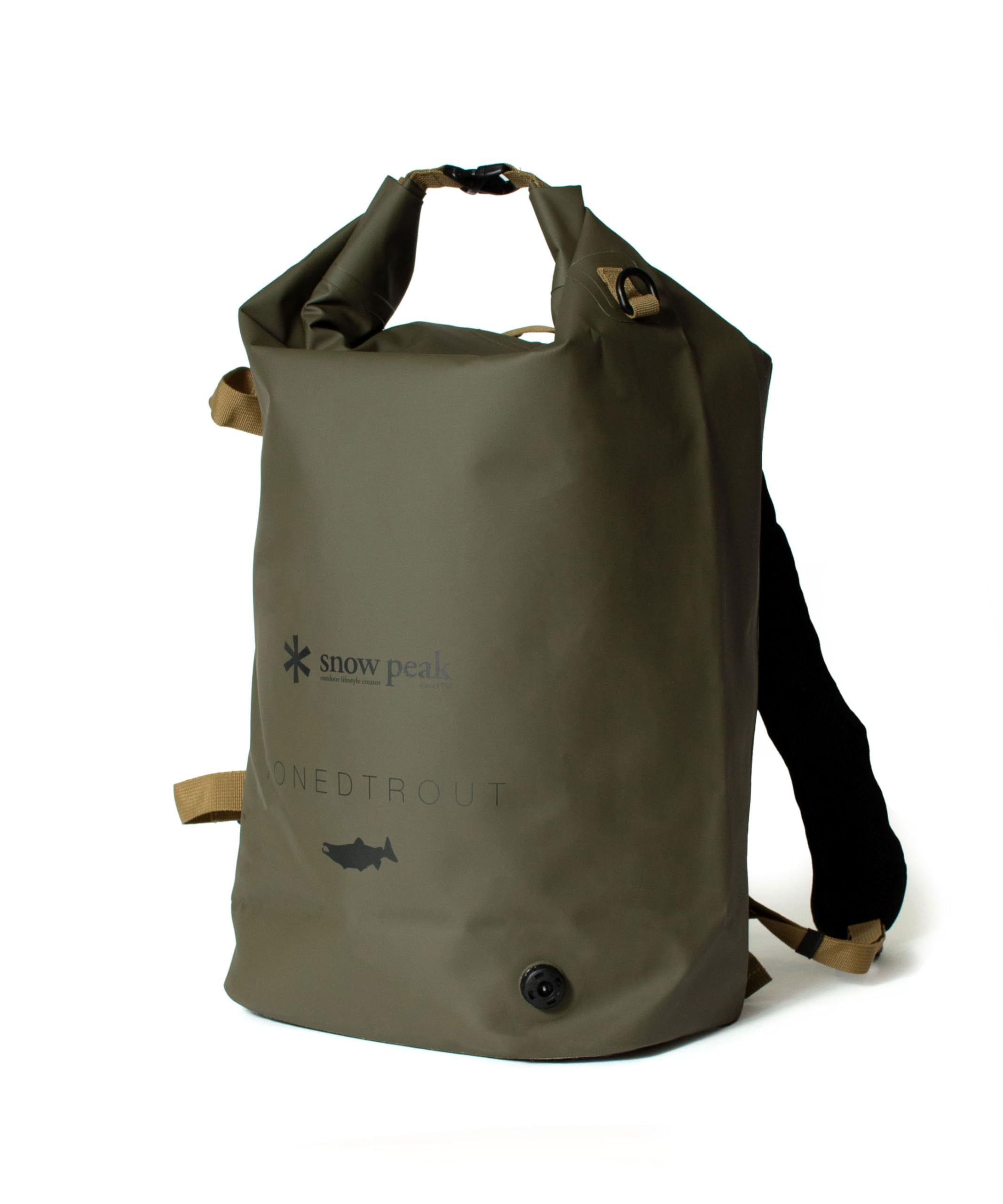 

Рыболовная сумка Toned Trout Guide Dry Pack 30L размер Camping Outdoor Festival [Snow Peak] OneOLIVETT2510-BG01 оливковый