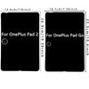 Tablet Case For OnePlus Pad Go Case Pad 2 12.1 OnePlus Pad Lite 11 Inch Cover Black TPU Silicone Soft Shockproof Shell Anti-drop
