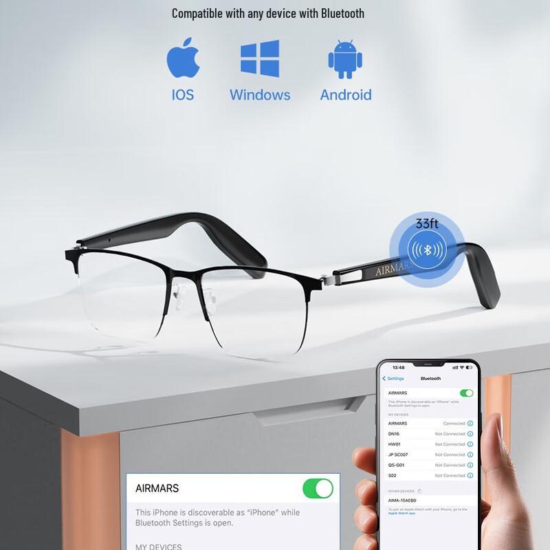 AIRMARS AI Smart Audio Glasses