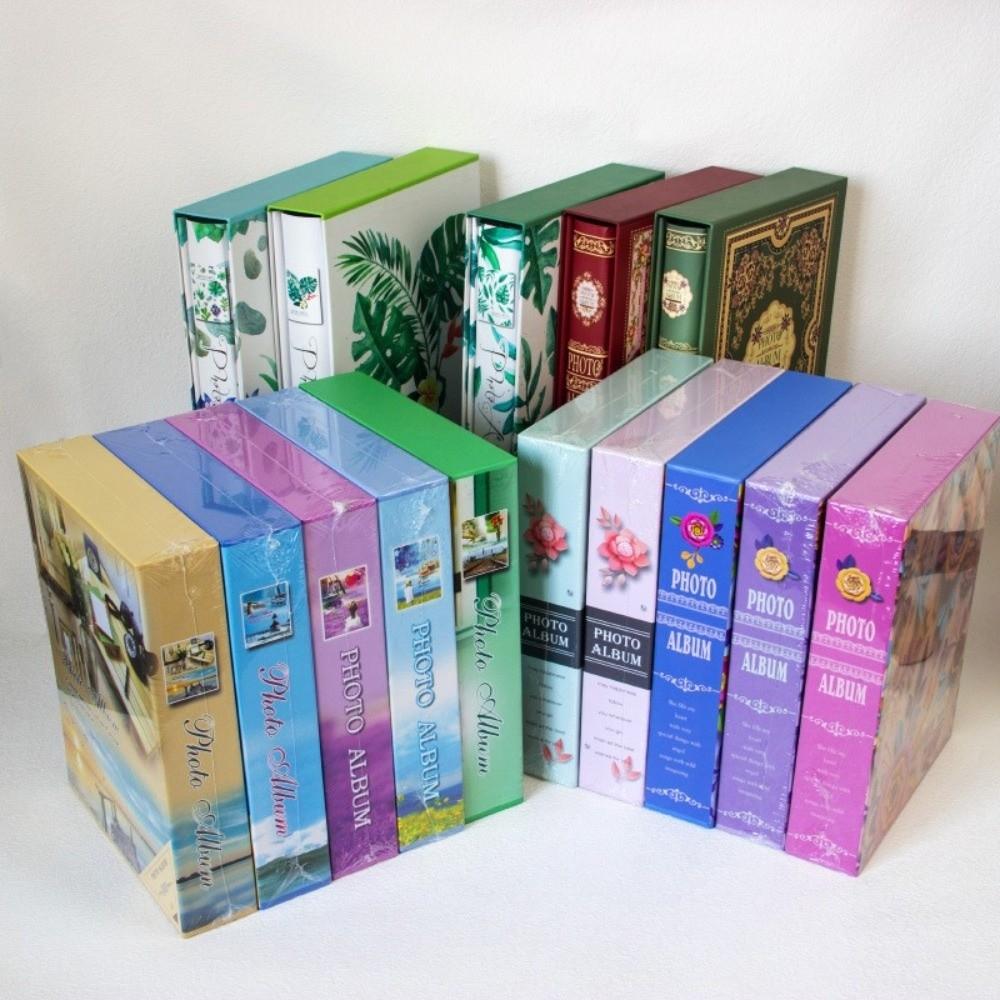 Laminated Photo Album 6 Inch 200 Pockets Photo Storage New Slip-in Picture Albums Home Storage