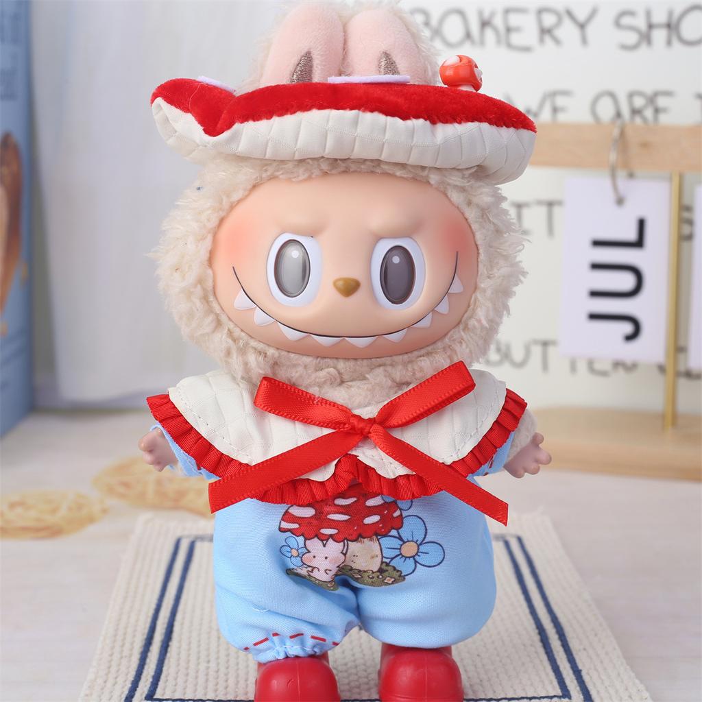 Labubu Baby Clothing Is Compatible with First, Second, and Third Generation 17cm Labubu Dolls