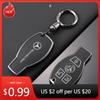 MRS2 2025 Hot Car Sticker TPU Car Remote Key Case Cover Protector For Mercedes Benz A B C E R Class GLS GLA GLK GLC CLS CLA AMG W204