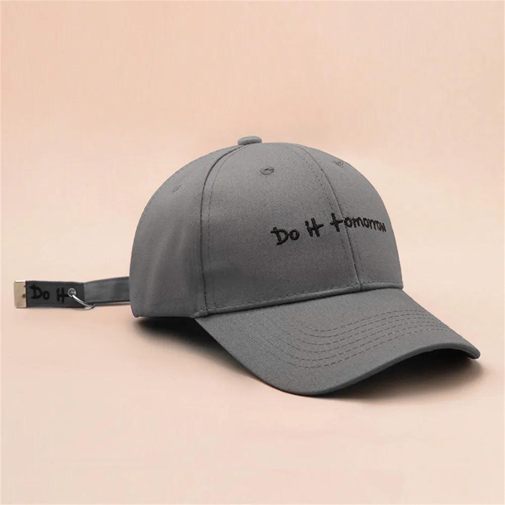 Minimalist Thin Hat Summer Duckbill Hat Solid Color Embroidered Cotton Couple Baseball Cap