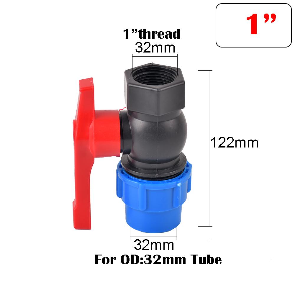 

Пластиковий поліетиленовий кран для зрошення водопровідної труби Швидкий з’єднувальний клапан Внутрішня різьба до труби 20 мм 25 мм 32 мм 40 мм 50 мм 63 мм
