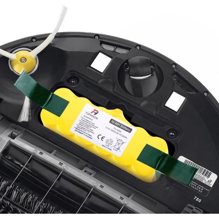 Baterie - TOPHINON - Roomba 500 800 - 3000mAh - Ni-MH - Vysoká kapacita