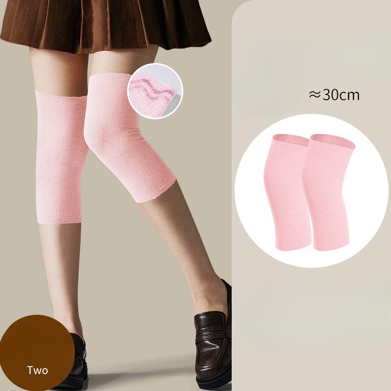 Non-slip Warm Knee Pads for Women Seamless Leg Warmers Calf Sleeves Protection Against Cold and Fever S