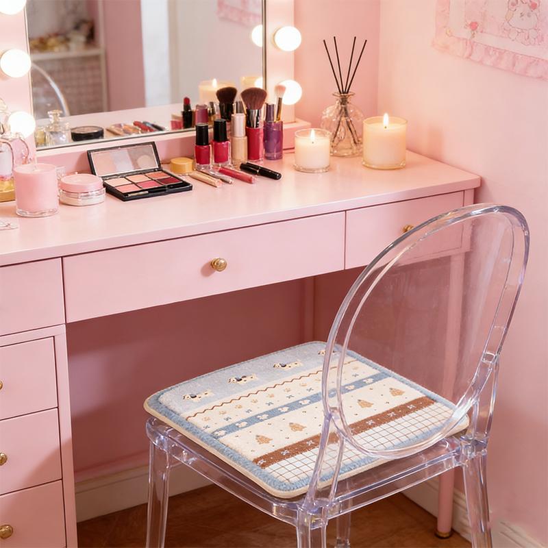 35x35cm Chair Cushions Cute Seat Cushion Office Student Seat Pads Home Decor All-Season Non-slip Funny Multiple Colors