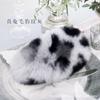 Autumn and Winter Plush Hairpin Wild Candy Net Red Bb Side Clip Korean Real Rex Rabbit Fur Hair Accessories Hairpin