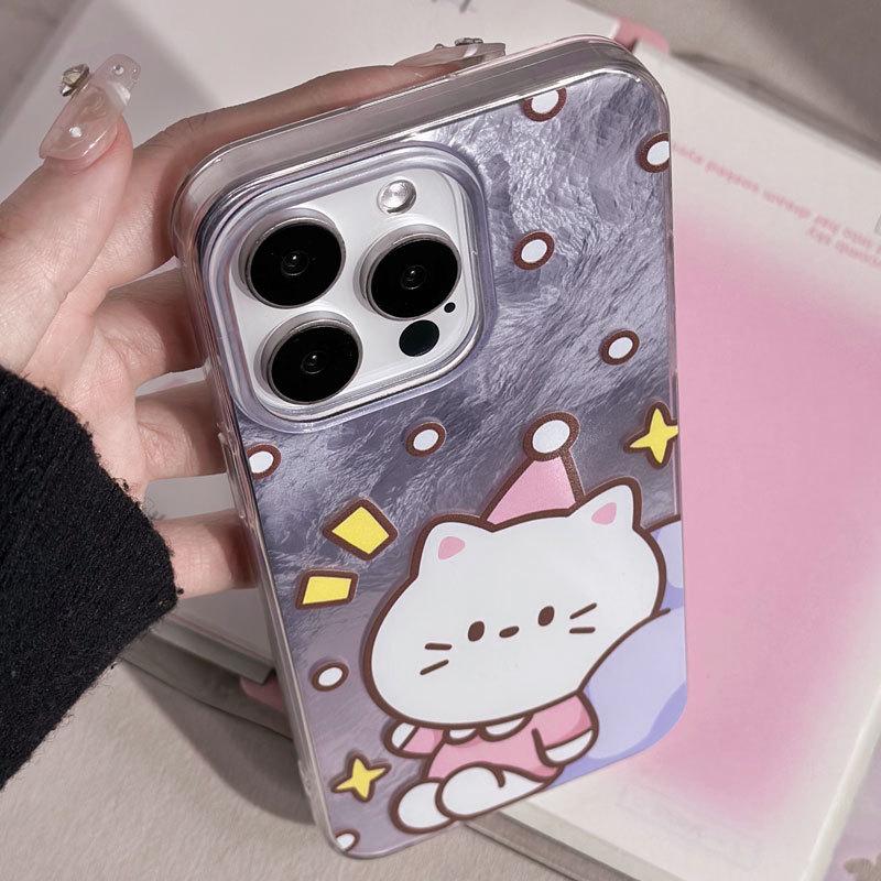 Zhitai Glacier Pattern Silicone Protective Case for iPhone 11/12 Pro/13/14/15/16