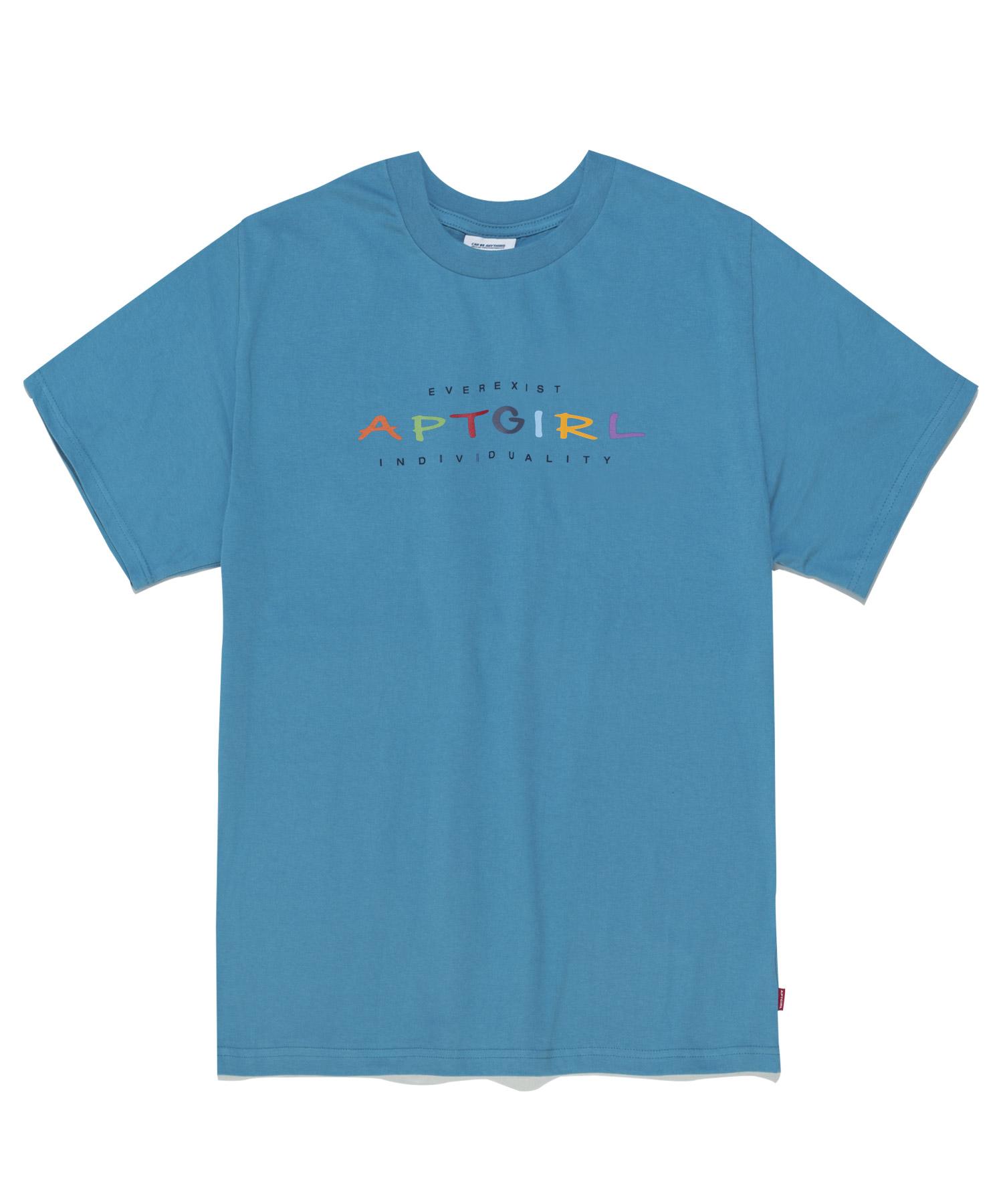 Apartment (W) Ever Exist Half Sleeve - Skyblue Blue/Free