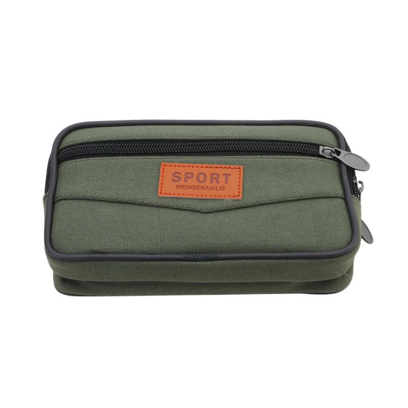 

Горизонтальный поясной чехол для телефона для мужчин, многоцелевая поясная сумка для мобильного телефона, уличный водонепроницаемый чехол для переноски, спортивная поясная сумка One Size зелёный