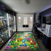 1PC Custom Name Dinosaur Adventure Jungle Theme Floor Mat Ideal for Living Room, Game Rooms, Office, Bedroom,Floor Mat Playful Design