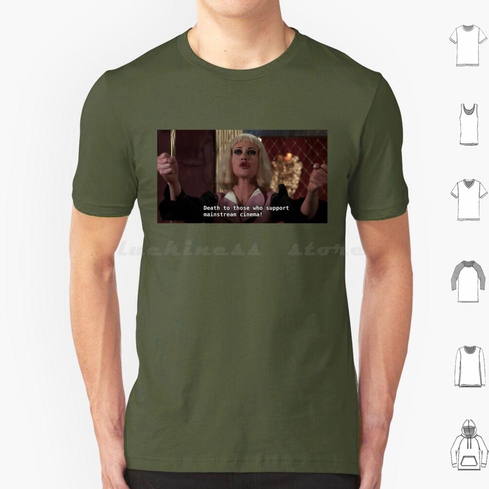 Death To Those Who Support Mainstream Cinema T Shirt Big Size 100 Cotton Cecil B Demented Cecil B Demented John Waters John