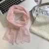 Lightweight Lace Scarf Long Shawl Headscarf Fashion Sunscreen Lace Shawl  Summer