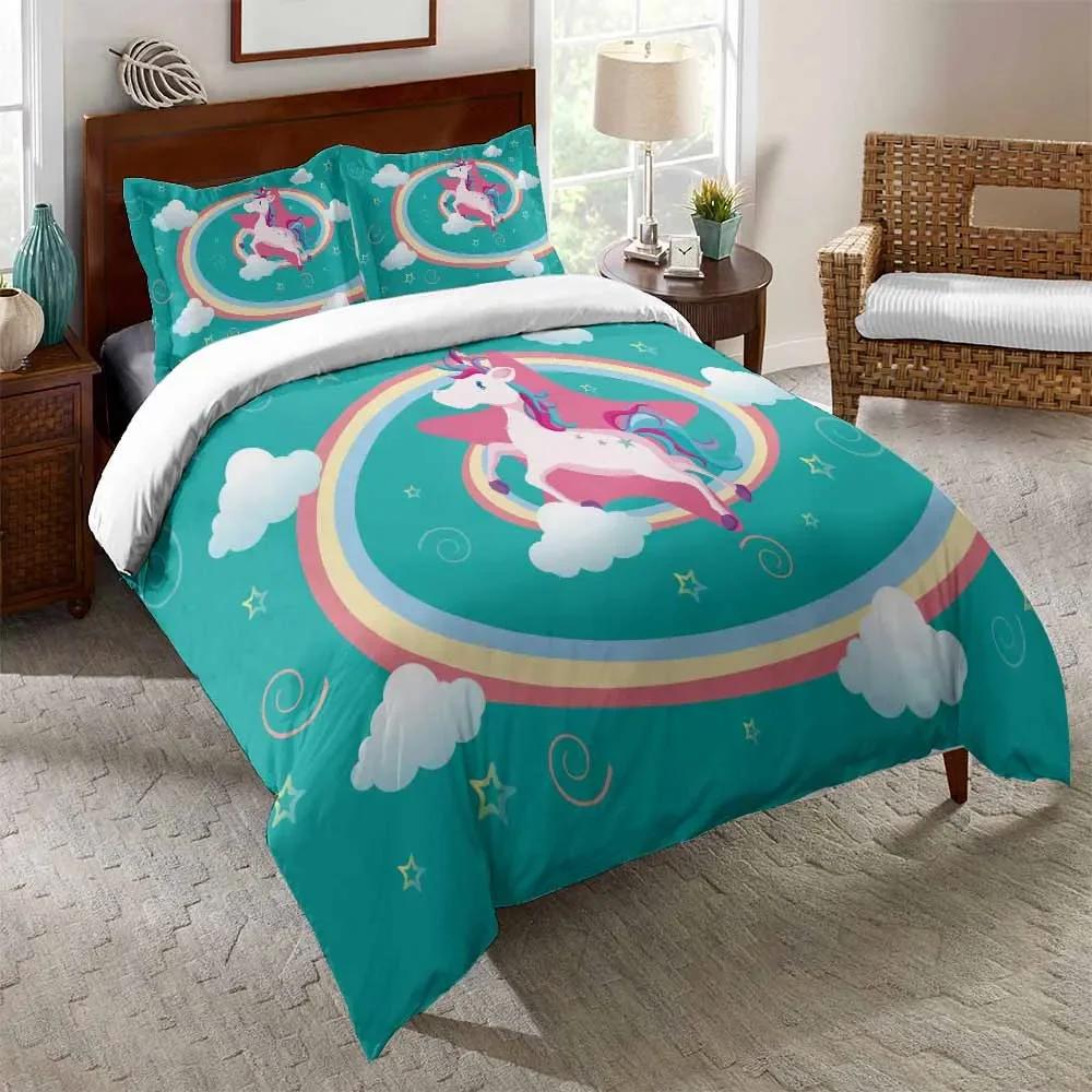 3D Cartoon Ben10 Duvet Cover with Pillow Cover Bedding Set  Single Double Twin Full Queen King Size Bed Set for Bedroom Decor