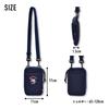 Snoopy Smartphone Shoulder Smartphone Mobile Phone Mini Bag for and Cute Character Navy Bag, Pouch, Bag, Women, Travel, Outings, Adults, Students,